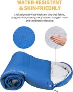KingCamp Schlafsack Deckenschlafsäcke Leichtgewicht Warm Outdoor Kinder & Erwachsenen 3-4 Jahreszeiten für Camping Wandern mit Tragetasche – Bild 2
