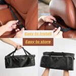 SURDOCA Autositz-Organizer – 4th Generation verbesserter Auto-Organizer Rücksitz für bis zu 10,5 iPad, 9 Taschen, Kinderspielzeug-Aufbewahrung, wasserdichter Rücksitzschutz für Kinder – Bild 7