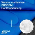 Premium-Deckenschlafsack, leicht Schlafsack mit Reissverschluss Indoor und Outdoor Camping Schlafsack für Erwachsene und Kinder Leichter Sommer – Bild 3