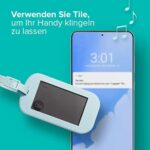 Tile Slim (2022) Bluetooth Schlüsselfinder, 1er Pack, 60m Reichweite, inkl. Community Suchfunktion, iOS und Android App, kompatibel mit Alexa und Google Home, schwarz – Bild 5