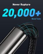 Baseus USB C Kabel, 100W PD 5A QC 4.0 Schnellladung USB C auf USB C Kabel, Zinklegierung Nylon geflochten Typ C kabel für Samsung S21 S20+ S10 Note 10 iPad Pro MacBook Pro – Bild 4