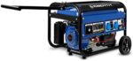 EBERTH 2200 Watt Notstromaggregat Stromerzeuger Stromaggregat mit Fahrwerk, E-Start – Bild 2