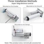 Justech Linearmotor Verstellantrieb Toröffner Linear Actuator Motor 12v DC 750N 100mm Lineartechnik Electric Motor Putter Gleichstrommotor Elektro Zylinder Schubstangenmotor für Auto Möbel usw. – Bild 5