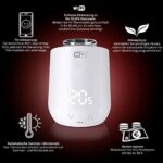 Eurotronic Comet Wifi 2021, Heizkörperthermostat, Smart Home Zubehör, Thermostat zur Regulation der Raumtemperatur von unterwegs – Bild 3