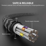 Nimaso USB C auf USB C 3.0 Kabel 2M,USB Typ C 60W 20V/3A Power Delivery Ladekabel USB C Schnellladekabel für iPad Pro 2021,MacBook Pro,Galaxy S20/S10/S21,Huawei P30,Google Pixel 3a/3,Xiaomi 9 – Bild 5