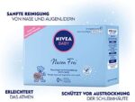 NIVEA BABY Nasen frei (24 Ampullen à 5 ml), Nasenpflege mit Kochsalzlösung reinigt Nase und Augenlider, befeuchtet die Nase und erleichtert das Atmen – Bild 2