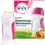 Veet EasyWax Elektrisches Warmwachsgerät - Warmwachs Roll-On Wachswärmer