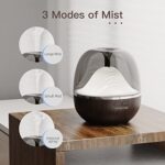 Alexa Smart Aroma Diffuser 600ml, Ankrs Ätherische Öle Diffusor Aroma Luftbefeuchter, WLAN Diffuser kompatibel mit Alexa/Google Home, Smart Home, Ultra Quiet, BPA Free für Schlafzimmer, Büro, Spa – Bild 7