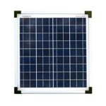 enjoy solar® Poly 5W 12V Polykristallin Solarpanel Solarmodul ideal für Wohnmobil, Gartenhäuse, Boot