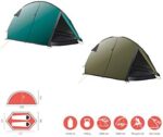 Grand Canyon CARDOVA 1 - leichtes 1-2 Personen Zelt für Trekking, Camping, Outdoor, Festival mit kleinem Packmass, einfacher Aufbau, Wasserdicht – Bild 2