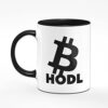 Mug with Saying Bitcoin Hodl - BTC Coffee Mug - Dishwasher Safe, Gift for Blockchain Developers