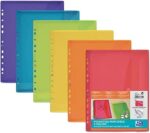 Oxford Dokumenten-Mappen A4, Taschen mit Klett-Verschluss, zum Abheften, sortiert – Bild 8