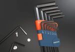 Presch Innensechskant Satz 13 tlg mit Kugelkopf HX - Profi Innensechskantschlüssel Set - Schlüssel klein und kompakt mit Halter – Bild 7