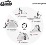qeedo Quick Oak 3 Personen Campingzelt, Sekundenzelt, Quick-Up-System – Bild 4