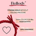 Bellody® Original Haargummis - Stylisch geflochtene Haargummis mit starkem Halt – Bild 2