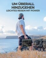BLUETTI Tragbare Powerstation EB55, 537Wh LiFePO4 Batterie-Backup mit 2 700W AC Ausgängen (1400W Peak), 100W Type-C, Solar Generator für Outdoor Camping, Off-Grid, Blackout (Solar Panel Optional) – Bild 6