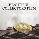 innoGadgets® Physische Bitcoin Medaille mit 24-Karat Echt-Gold überzogen. Wahres Sammlerstück mit Schutzhülle, Münzkapsel. Perfekt für jeden Bitcoin-Fan – Bild 5