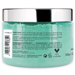 PraNaturals Erfrischendes Körperpeeling Body Scrub aus dem Toten Meer 500g 100% Bio nahrhaftes Hautpeeling Salzpeeling reich an natürlichen Mineralstoffen für alle Hauttypen, mit Mango- und Kiwiduft – Bild 8