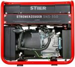 STIER Stromerzeuger SNS-350, Strom Generator, 13l Tankvolumen, 38 Kg, Stromerezuger leise mit 69 dB(A), 4-Takt Motor, Inverter Stromaggregat, mit Ölsensor, Laufzeit bis zu 8 Stunden – Bild 4