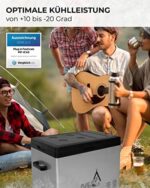 PLUG IN FESTIVALS - elektrische Kühlbox - Kompressor Gefrierbox - Kühlbox Auto - Camping Kühlschrank - Powerstation zum Kühlen - 12V 230V – Bild 5