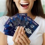 DrDent Premium Zahnweiss-Streifen - 20 Whitening-Sitzungen - Non-Sensitive Formel - 40 Peroxid frei Whitening-Streifen - sicher für Zahnschmelz + Mundöffner enthalten – Bild 6