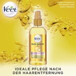 Veet Zuckerpaste mit Arganöl, geeignet zur Haarentfernung am Körper & den Beinen, Holzspatel & Stoffstreifen, Veet Sugaring – Bild 6