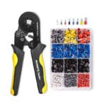 Crimpzangen Aderendhülsen Set von SCHMITZ.Tools® [1800 Teile] - Premium Aderendhülsen Zange [0,25– 10mm2] - Krimpzange - Crimpzange Set - Presszange - Elektrowerkzeug - Aderendhülsenzange