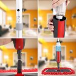 Aiglam Sprühwischer, Bodenwischer mit Sprühfunktion für schnelle Reinigung, Spray Mop mit Sprühdüse, Wischer mit Wassertank und 3-Mikrofaserbezug – Bild 5