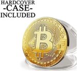 innoGadgets® Physische Bitcoin Medaille mit 24-Karat Echt-Gold überzogen. Wahres Sammlerstück mit Schutzhülle, Münzkapsel. Perfekt für jeden Bitcoin-Fan – Bild 6