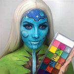20 Farben Gesicht Body Painting Öl, sicher für Kinder/Erwachsene Flash Tattoo Malerei Kunst, Halloween Party Make-up Kostüm Professionelle Beauty Palette – Bild 6