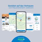 Tractive GPS DOG 4. Tracker für Hunde. Empfohlen von Martin Rütter. Immer wissen, wo dein Hund ist. Halte ihn mit Aktivitätstracking fit. Unbegrenzte Reichweite – Bild 9