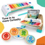 Baby Einstein, Hape, Magic Touch Holzspielzeug Trommel, Elektronische Musikinstrumente, Aktivität und Sensorisches Spielzeug für Kinder aus Holz, ab 6 Monaten – Bild 6