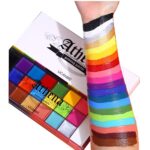 20 Farben Gesicht Body Painting Öl, sicher für Kinder/Erwachsene Flash Tattoo Malerei Kunst, Halloween Party Make-up Kostüm Professionelle Beauty Palette