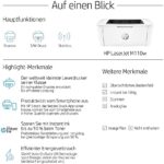 HP Laserjet M110w Laserdrucker, Monolaser – Bild 3