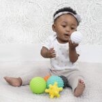 Infantino Textured Multi Ball Set – Texturierte Bälle im Set für die sensorische Entwicklung – Für Kinder ab 6 Monaten – Bild 3