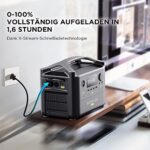 EcoFlow RIVER Pro Tragbare Power Station 720Wh, Stromversorgung mehrerer Geräte, Aufladung 0 auf 80% innerhalb von 1 Stunde, für Camping, Home Backup Notfall, Outdoor, Wohnmobil, Netzunabhängig – Bild 3