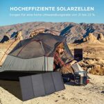 ECOFLOW 160W Solar Panel, Solarpanels Faltbar Solarmodul für Delta & RIVER Serie Tragbare Powerstation, Photovoltaik Modul Solaranlage Solaranlage für Outdoor Garten Balkon Wohnwagen Camping – Bild 6