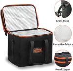 Jackery Eva Tragetasche für Explorer 1000 Portable Power Station Solar Generator, Schwarz (E1000 Nicht im Lieferumfang enthalten) – Bild 4