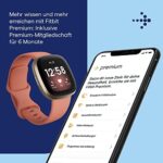Fitbit Versa 3, Gesundheits & Fitness Smartwatch mit 6 monatiger Premium Mitgliedschaft, GPS, Tagesform Index und bis zu 6+ Tage Akku – Bild 6