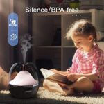 Alexa Smart Aroma Diffuser 600ml, Ankrs Ätherische Öle Diffusor Aroma Luftbefeuchter, WLAN Diffuser kompatibel mit Alexa/Google Home, Smart Home, Ultra Quiet, BPA Free für Schlafzimmer, Büro, Spa – Bild 8