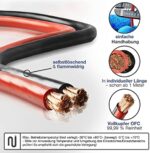 3 Meter Batteriekabel SCHWARZ H07V-K 16 mm² - KFZ Batterie Kabel - 100% OFC Kupfer - 3 m (3M) 16mm2 – Bild 2