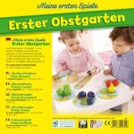 Haba 4655, Meine ersten Spiele Erster Obstgarten, unterhaltsames Brettspiel rund um Farben und Formen ab 2 Jahren, Holzspielzeug und Lernspiel, der Spieleklassiker für kleine Kinder – Bild 3