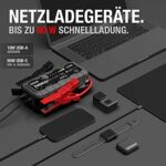 NOCO Boost X GBX55 1750A 12V UltraSafe Starthilfe, Tragbare Auto Batterie Booster, Powerbank-Ladegerät, Starthilfekabel und Überbrückungskabel für bis zu 7,5-Liter-Benzin- und 5,0-Liter-Dieselmotoren – Bild 5