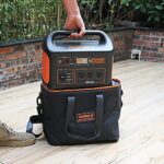 Jackery Eva Tragetasche für Explorer 1000 Portable Power Station Solar Generator, Schwarz (E1000 Nicht im Lieferumfang enthalten) – Bild 5