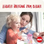 NUK Trinklernbecher | 12+ Monate | beissresistenter Trinkschnabel | Clip & Schutzkappe | 300 ml | BPA-frei | – Bild 2