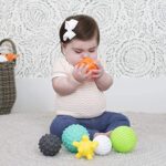 Infantino Textured Multi Ball Set – Texturierte Bälle im Set für die sensorische Entwicklung – Für Kinder ab 6 Monaten – Bild 5