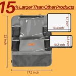 SURDOCA Autositz-Organizer – 4th Generation verbesserter Auto-Organizer Rücksitz für bis zu 10,5 iPad, 9 Taschen, Kinderspielzeug-Aufbewahrung, wasserdichter Rücksitzschutz für Kinder – Bild 5