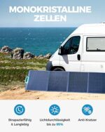 BLUETTI Solargenerator AC200MAX mit 3 x PV200 Solarpanel, 2048Wh/2200W LiFePO4 Tragbare Powerstation Stromaggregat, 200W Solarmodule für Notstromversorgung Camping, Stromausfall – Bild 3