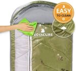 COVACURE Schlafsack Camping, Leicht, Kompakt, Wasserdicht, Warm für 4 Jahreszeiten Outdoor, 210 x 78 cm für Erwachsene & Kinder – Bild 4
