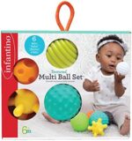 Infantino Textured Multi Ball Set – Texturierte Bälle im Set für die sensorische Entwicklung – Für Kinder ab 6 Monaten – Bild 7